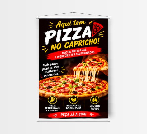 Banner Lona 280g - 40x60cm - A partir de 1 und.