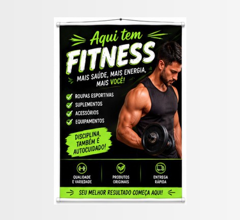 Banner Lona 280g - 60x90cm - A partir de 1 und.